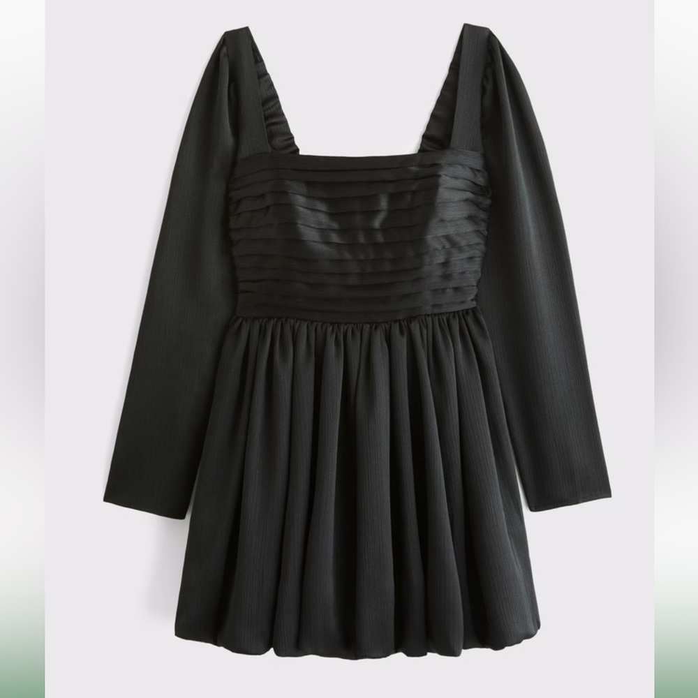 Abercrombie & Fitch Emerson Satin Bubble Dress XS